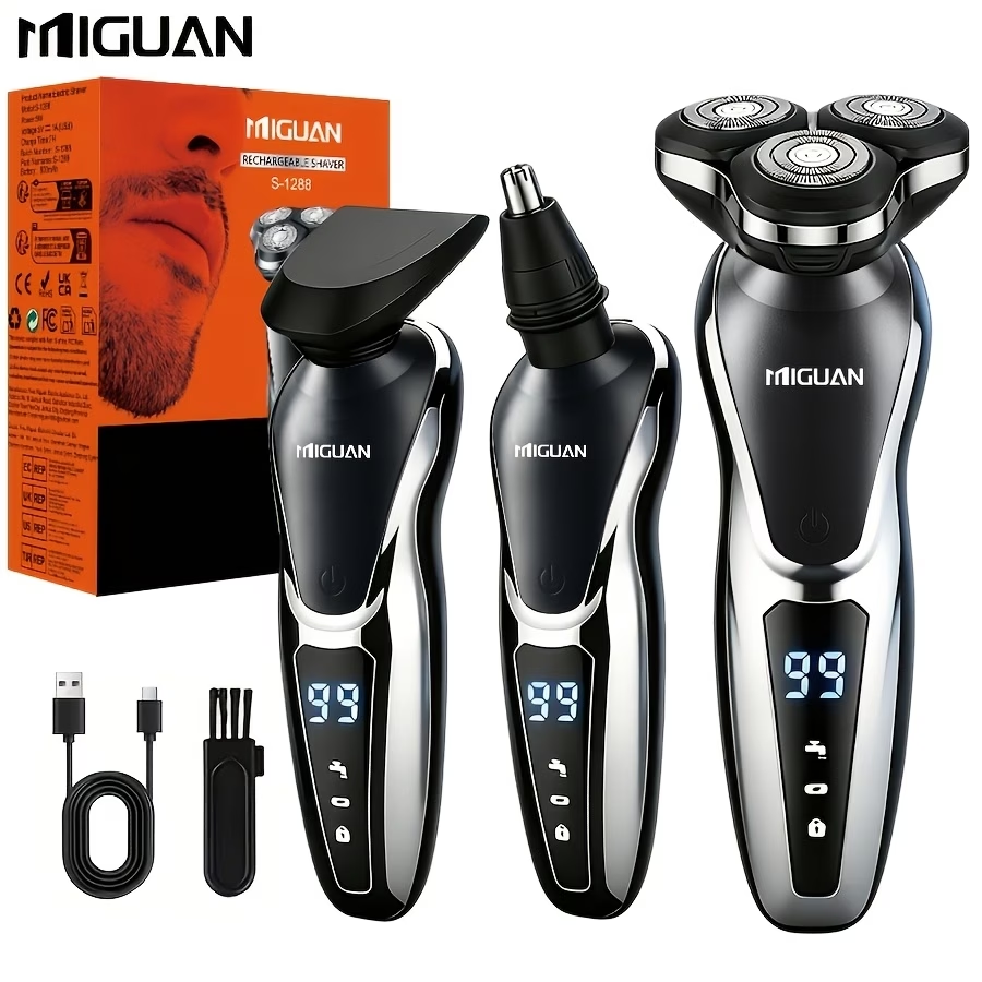 Aveliq Glow 3-in-1 Men's Premium Grooming Kit