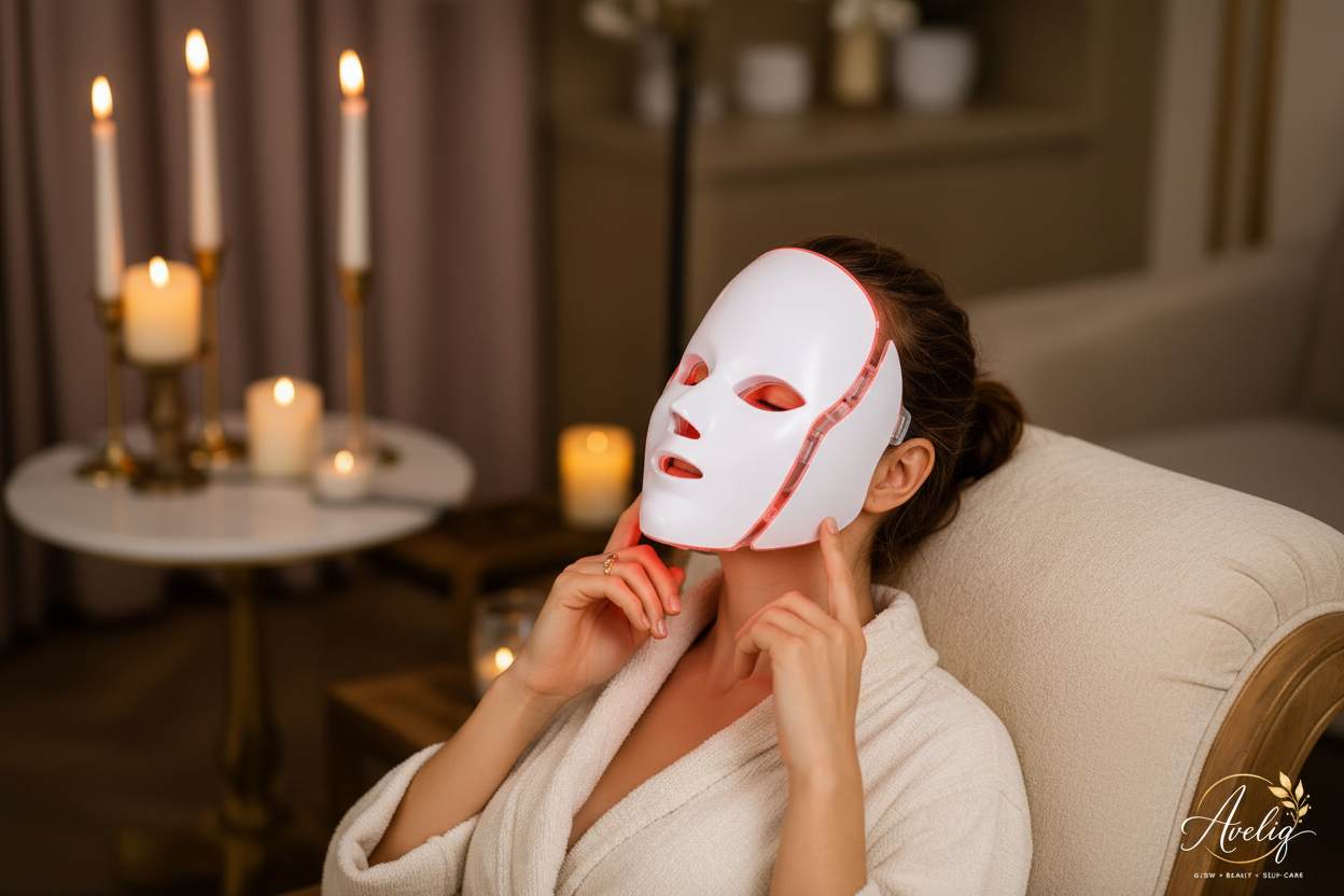 Aveliq Glow LED Face & Neck Mask